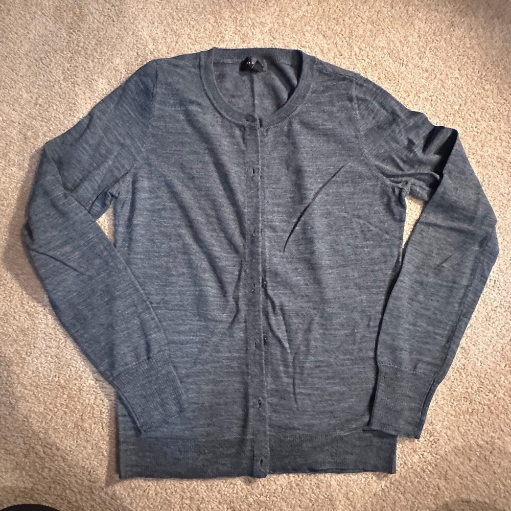 The Limited Women's Gray Cardigan Sweater